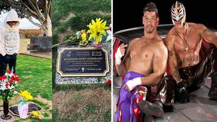 Rey Mysterio Made An Emotional First Visit To Eddie Guerrero's Grave