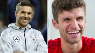 Thomas Muller Has A Typically Hilarious Response To Lukas Podolski's Screamer 