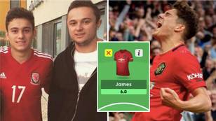 Man Utd's Daniel James Left On Fantasy Football Subs Bench By His Own Brother 