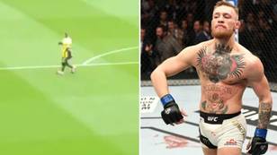 Watford Mascot 'Harry The Hornet' Does Conor McGregor Walk In Front Of Crystal Palace Fans