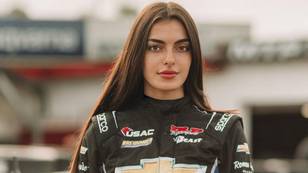 NASCAR’s First Arab American Female Driver Just Made Her Debut