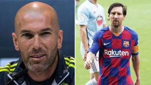 Zinedine Zidane Responds To Lionel Messi's Decision To Leave Barcelona