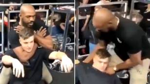 UFC's Jon Jones Chokes Fan Unconscious, Immediately Revives Him 