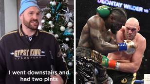 Tyson Fury Reckons He Had A Few Pints Before Fighting Deontay Wilder