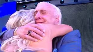 Watch: Ric Flair Shares Embrace With Daughter Charlotte After Emotional Title Win
