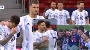 Special Camera Focusing On Lionel Messi During Penalty Shootout Shows His Passion For Argentina Is Unrivalled
