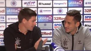 Steven Gerrard Has To Translate Scottish Accent For Nikola Katic