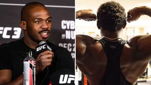 UFC Legend Jon Jones Shows Off His Jacked 250lb Physique Ahead Of Move To Heavyweight Division