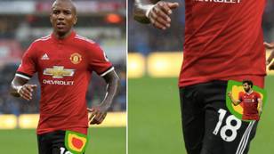 Two Days After Man Utd Beat Liverpool, Ashley Young Is Still Taking The P*ss Out Of Mo Salah