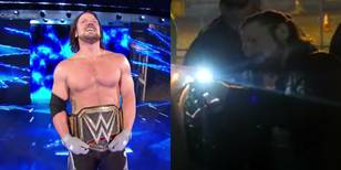 WWE World Champion AJ Styles Locked Out Of Rental Car After Smackdown Show