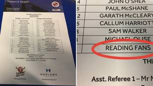 Reading Name Their Own Fans As A Substitute Against Leeds United