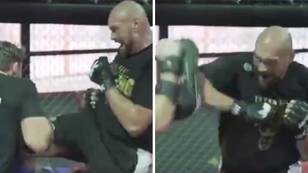 First Look At Tyson Fury Training For MMA Debut With UFC's Darren Till