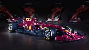 Ferrari Have Just Unveiled A Retro Burgundy Car To Mark Their 1000th F1 Grand Prix