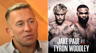 Georges St-Pierre Makes His Prediction For Jake Paul Vs. Tyron Woodley And It Will Surprise You