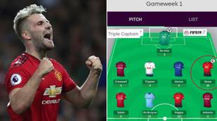 Fantasy Football Player 'Triple Captain's' Luke Shaw And He's Already Got 46 Points