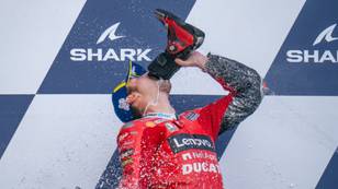 Aussie Rider Jack Miller Celebrated His MotoGP Victory With A Classic Shoey