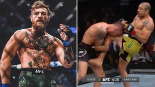 Conor McGregor Reacts To Jose Aldo's Brutal UFC Victory 