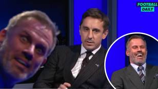 Jamie Carragher’s Reaction To Gary Neville Naming Paul Pogba As 2021’s 'Player To Watch' Is Priceless