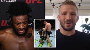 Aljamain Sterling Brutally Fires Back At TJ Dillashaw Over "Actor" Comment Following DQ Win