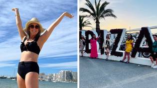 Mums travel to Ibiza for 12 hour long holiday and make it home in time for the school run