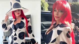 Shania Twain fans say she looks just like Cruella de Vil in Grammys outfit