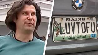 Man has license plate recalled after 'LUVTOFU' is deemed to be vulgar