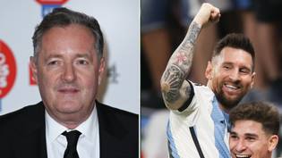 Piers Morgan slams TV pundits for their comments about Lionel Messi, he's being called a 'hypocrite'