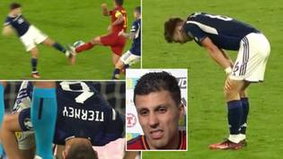 Arsenal fans claim Rodri is 'on a mission' to injure their players after Odegaard and Tierney tackles