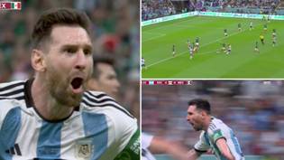 Lionel Messi scores sublime strike from outside of the box against Mexico, it meant so much to him