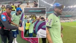 Neymar lookalike fooled the security at stadium into thinking it was actually him