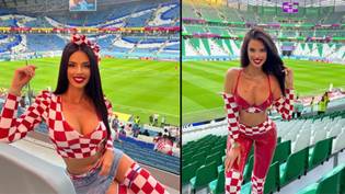 Former Miss Croatia makes promise to fans if they win the World Cup