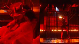 Viewers slam 'satanic rituals' during Sam Smith and Kim Petras' Grammys performance