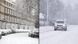 英国在下周的十年内面对最坏的降雪“loading=