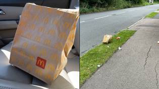 Number plates could be printed on McDonald's customers' wrappers to stop littering