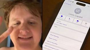 Woman furious after ringing Lewis Capaldi when he 'revealed' phone number to the world
