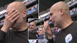 Pep Guardiola Burst Into Tears After Manchester City Win Premier League, It Was All Too Much