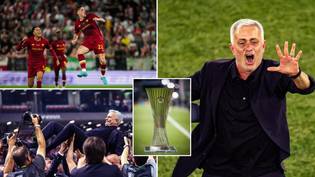 Jose Mourinho Wins Yet Another European Trophy As Roma Beat Feyenoord In The Europa Conference League Final
