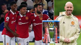 Manchester United are statistically as likely to be relegated this season as being crowned Premier League champions