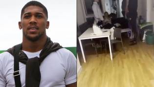 Anthony Joshua Storms Student Flat And Threatens To 'Crack Their Glass Jaws' After Being Taunted