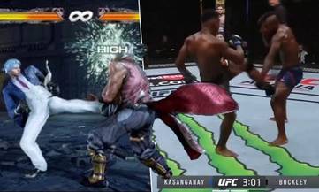 UFC Fighter Uses Absurd 'Tekken' Move To KO Opponent