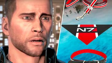 Mass Effect dog collar announced prompting flood of NSFW comments