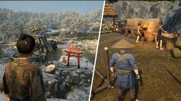 Stardew Valley meets Ghost Of Tsushima in stunning open world game
