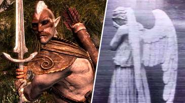 Terrifying Skyrim mod introduces Doctor Who's Weeping Angels
