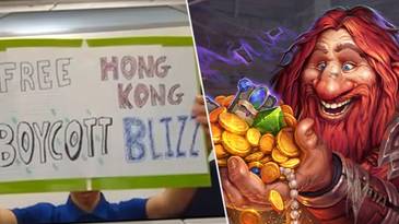 Blizzard Bans College 'Hearthstone' Team For Holding Up Free Hong Kong Sign