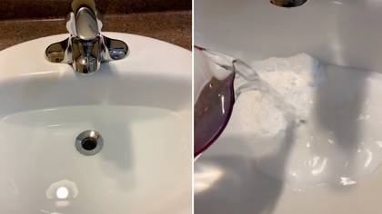 Woman shares clever hack to unclog sink using just two household ingredients