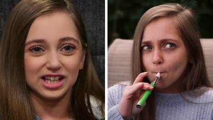 Woman who 'looks like a child' admits she started vaping to look older