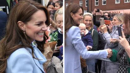 Kate Middleton praised for 'perfectly' handling woman who heckled her in Northern Ireland