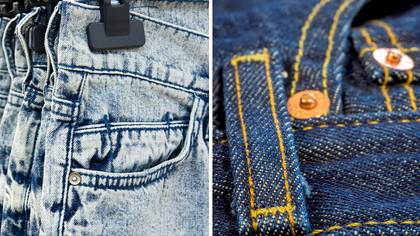 People are just learning what the metal studs on jeans are for