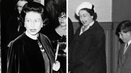 Extremely rare photos of the Queen pregnant are going viral