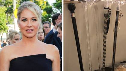 Christina Applegate says walking sticks have become her 'new normal'